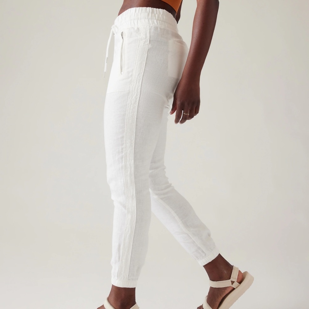Athleta Cabo Linen Jogger size 8T